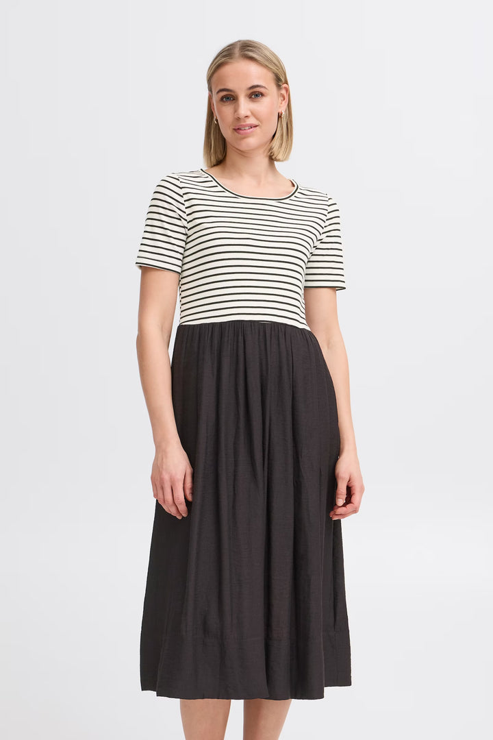 JUNDY DRESS BLACK MIX