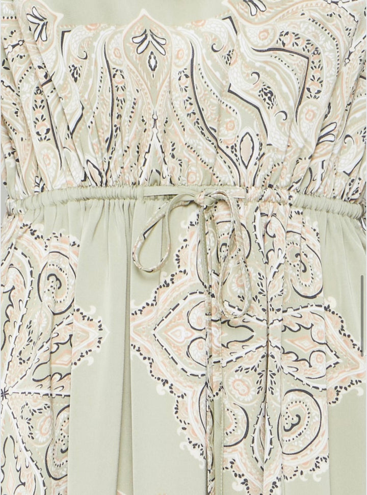 JANNIKE DRESS TEA PAISLEY MIX