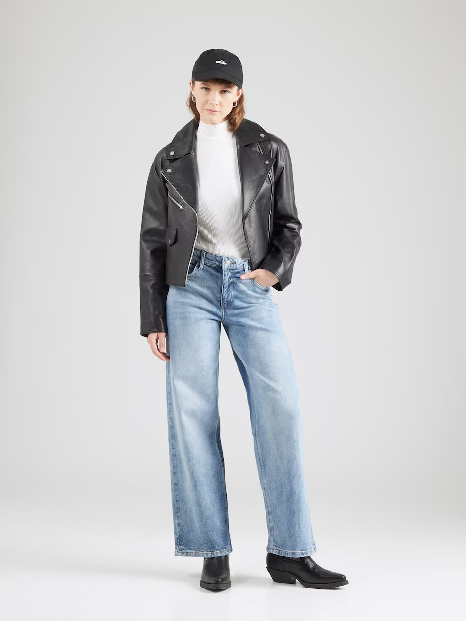 KYJLA LONG JEANS INDIGO BLUE DENIM