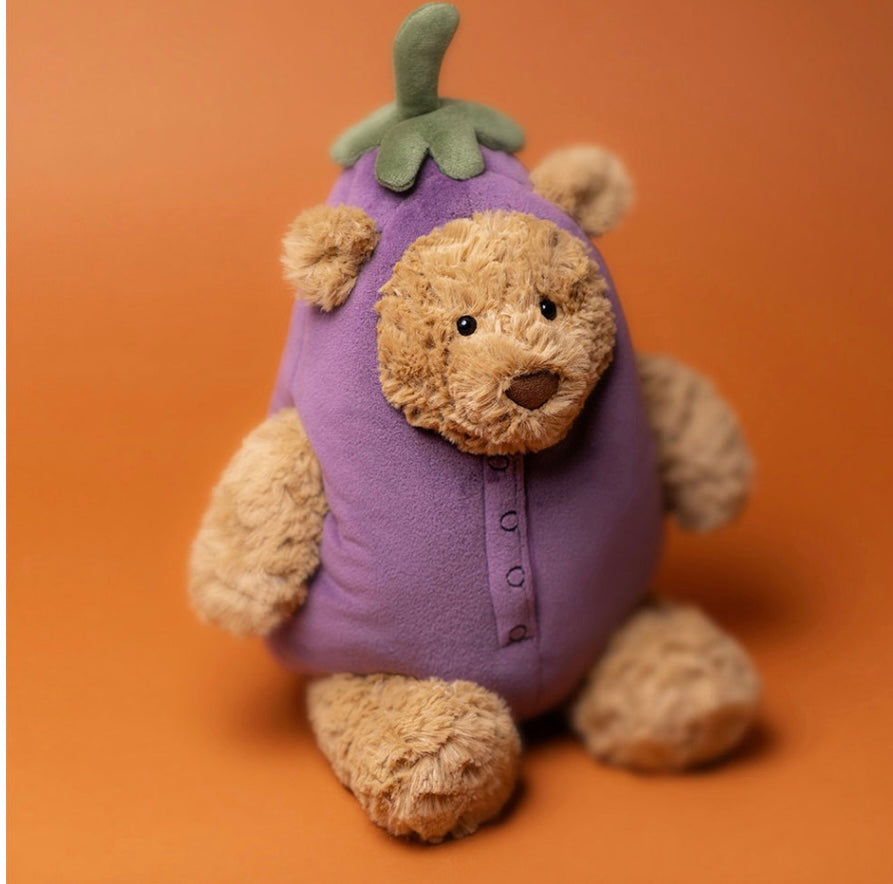 AUBERGINE BARTHOLOMEW BEAR