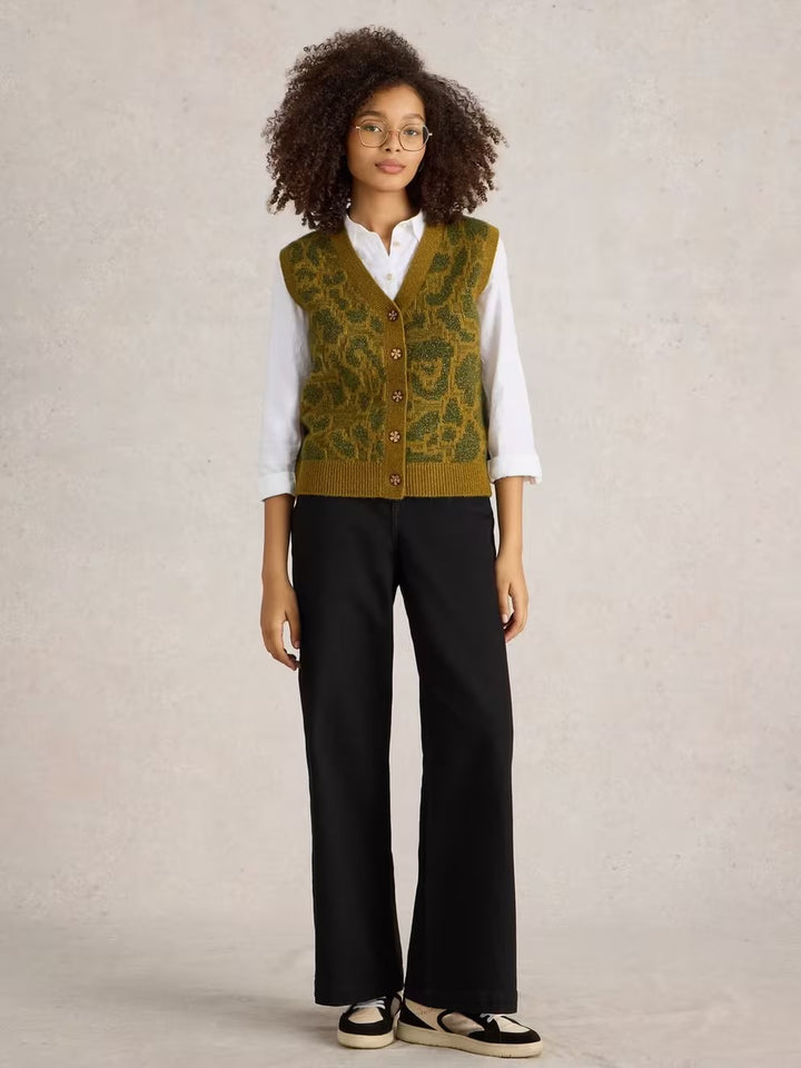 BLACK AYLA WIDE LEG JEAN