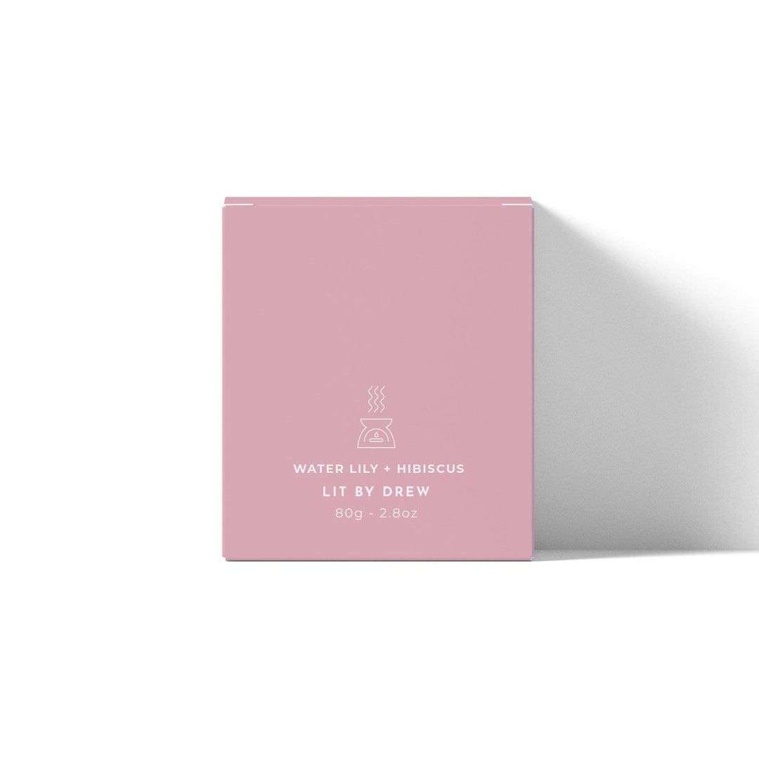 Water Lily & Hibiscus Eco Friendly Boxed Soy Wax Melt: Water Lily + Hibiscus