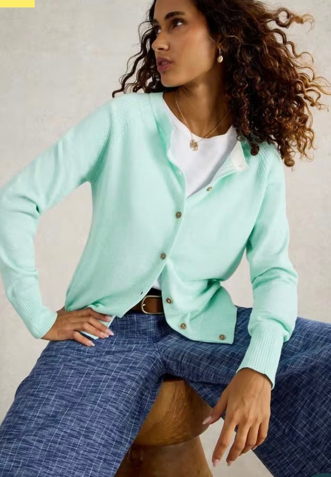 LULU CARDIGAN LIGHT BLUE