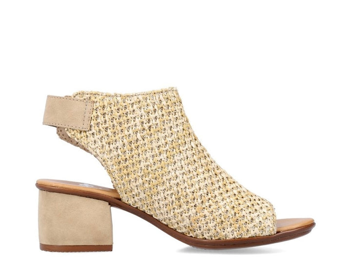 SAND BEIGE STRAP SANDALS