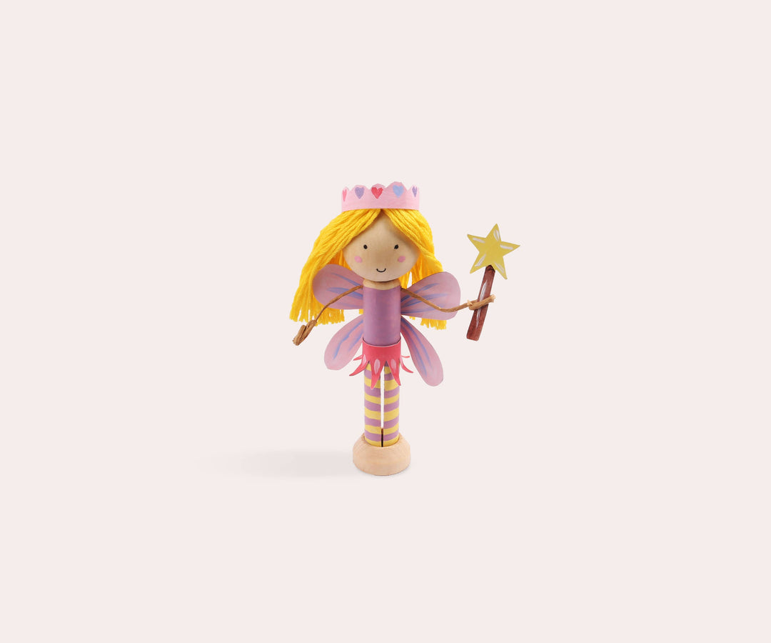 Create Your Own Fairy Wooden Peg Doll Kit