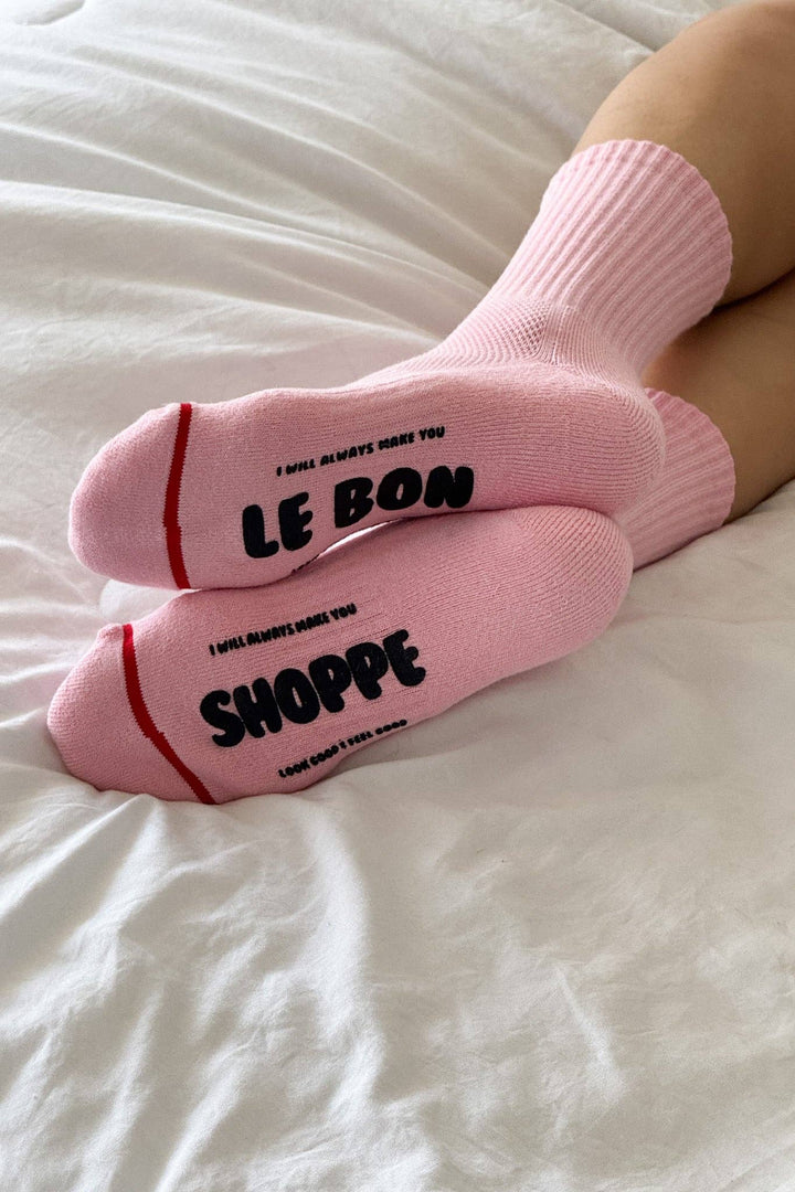 Hugger Socks  (wholesale): KELLY/ BLACK