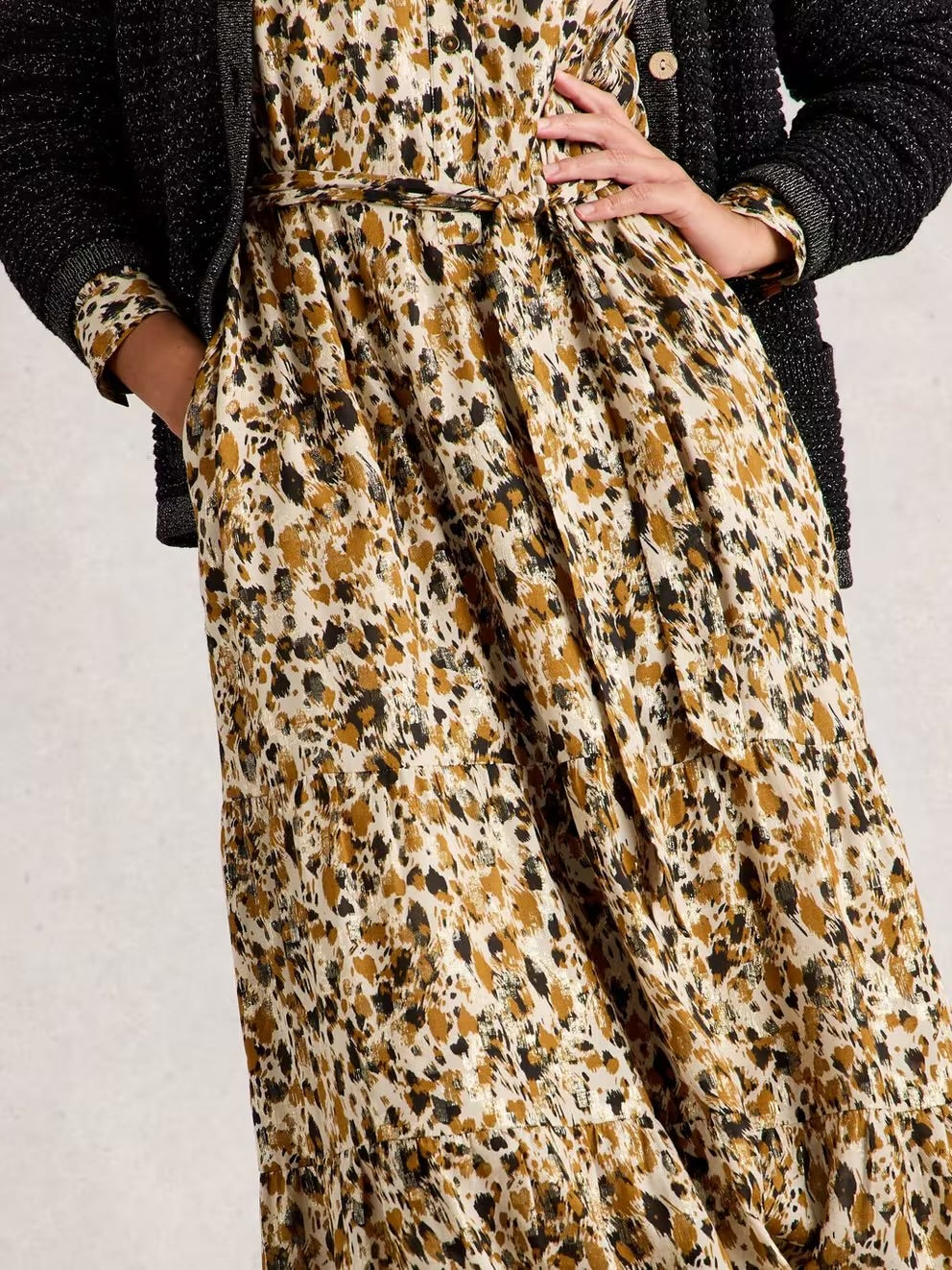 DELILAH METALLIC DRESS CHART MLT