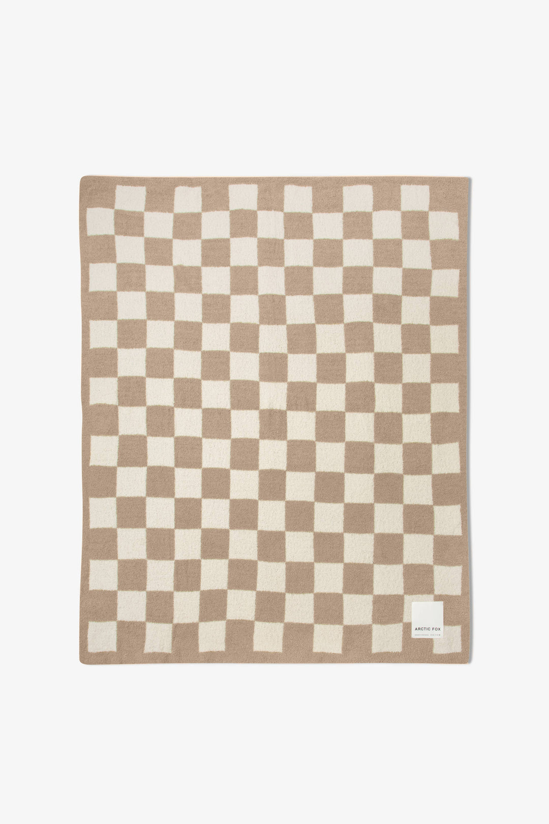 The Teddy Throw - 100% Recycled - Beige - AW23