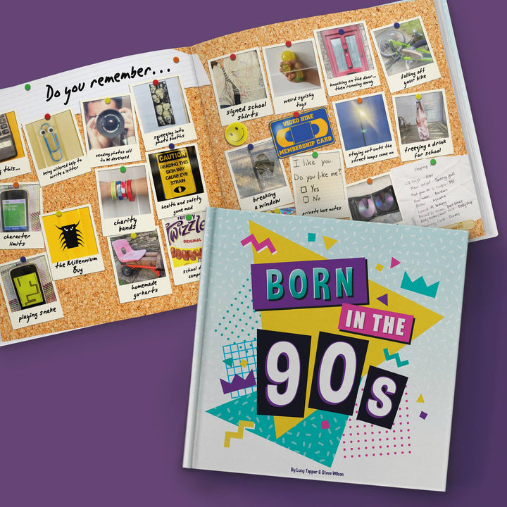 Born In The 90s Gift Book