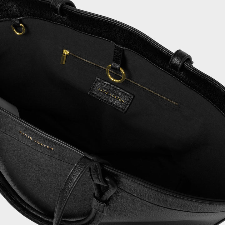 ASHA TOTE BAG BLACK 27CM 53.5CM