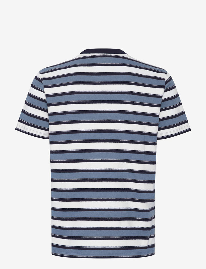 THOR TERRY CHINA BLUE STRIPED T-SHIRT