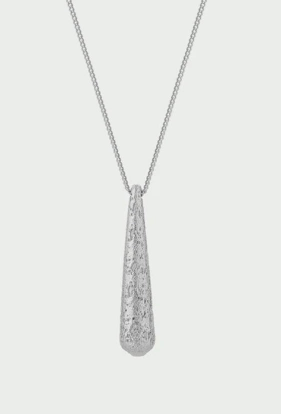 GRAIN NECKLACE SILVER