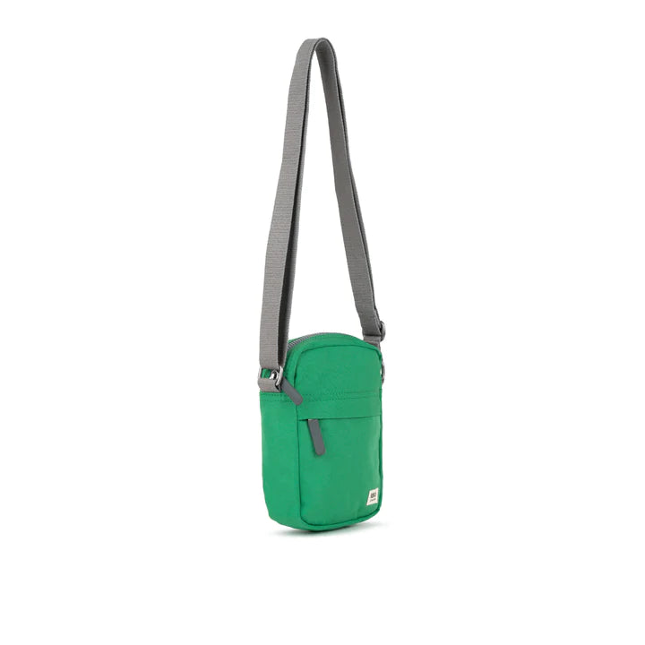 BOND RECYCLED SMALL MOUNTAIN GREEN CANVAS CROSSBODY BAG