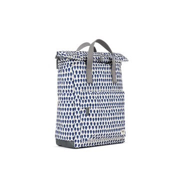 CANFIELD B DENIM RAIN MEDIUM RECYCLED CANVAS BACKPACK