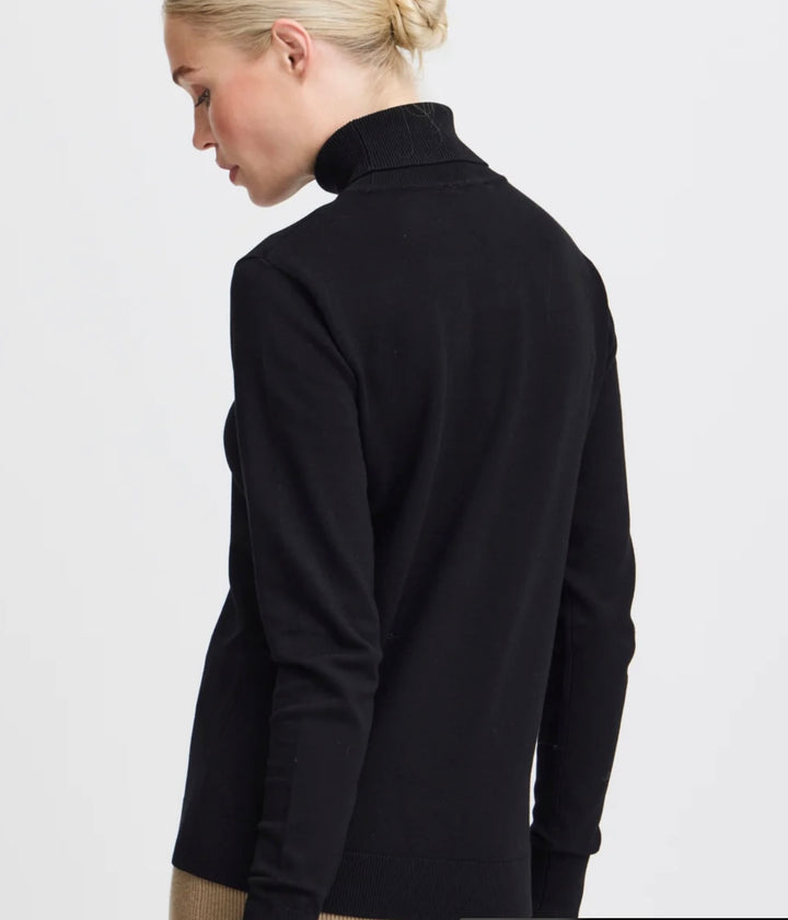 MMORLA ROLLNECK BLACK