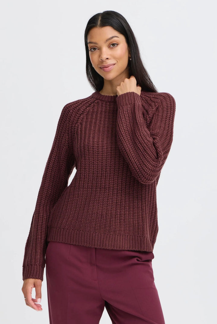 OTINKA ONECK JUMPER PORT ROYALE