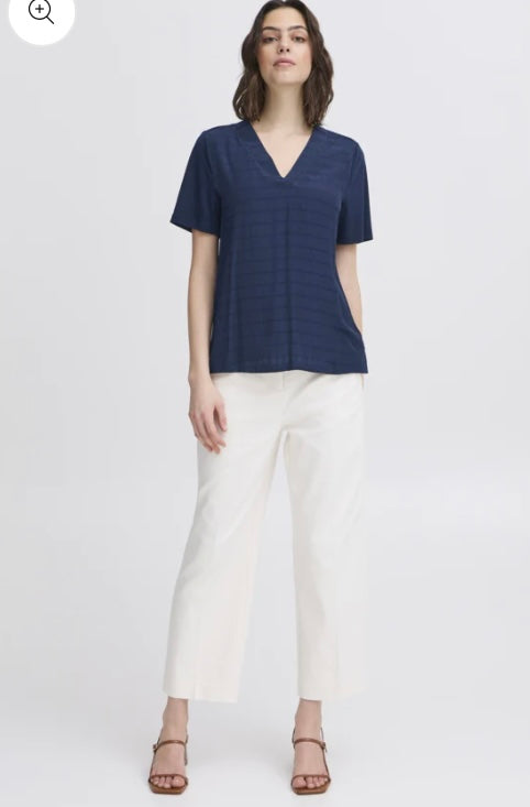 ZALINA BLOUSE NAZY BLAZER