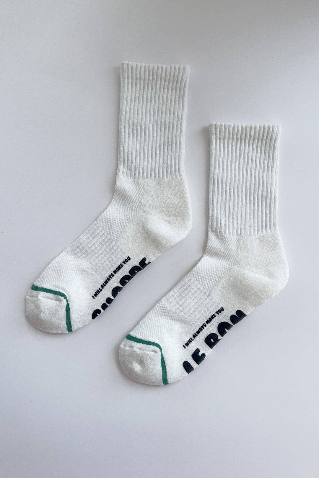 Hugger Socks  (wholesale): KELLY/ BLACK