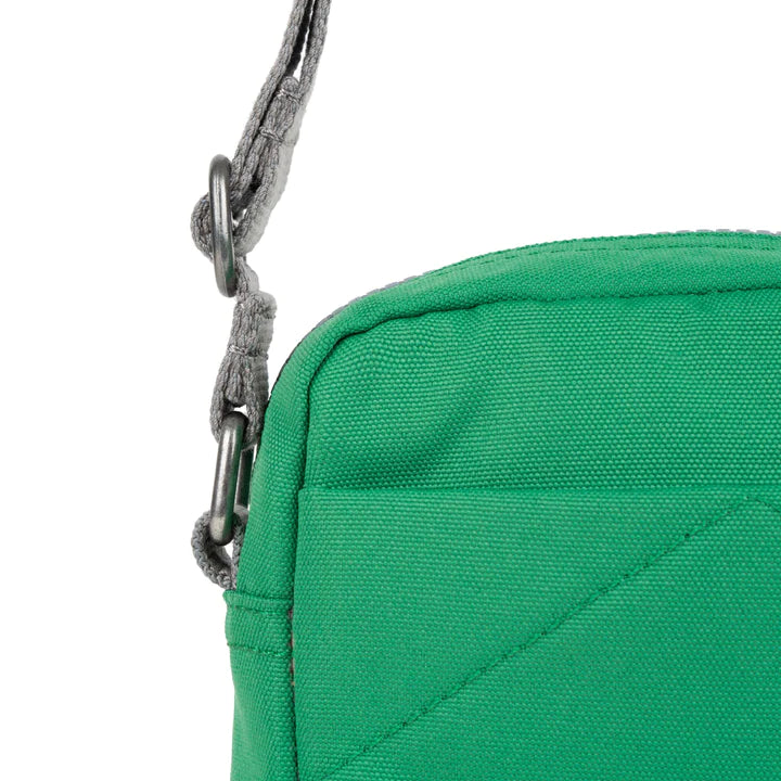 BOND RECYCLED SMALL MOUNTAIN GREEN CANVAS CROSSBODY BAG