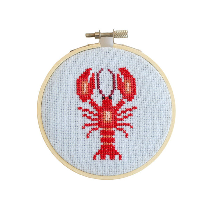 Lobster Cross Stitch Kit