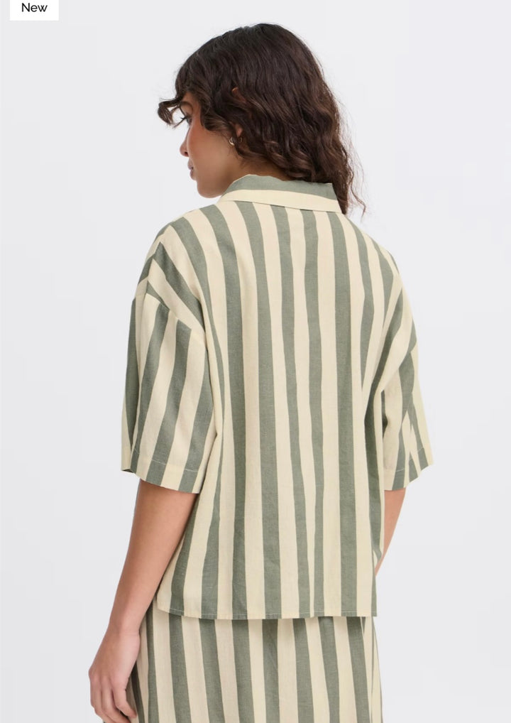 MADDIE SHIRT AGAVE GREEN
