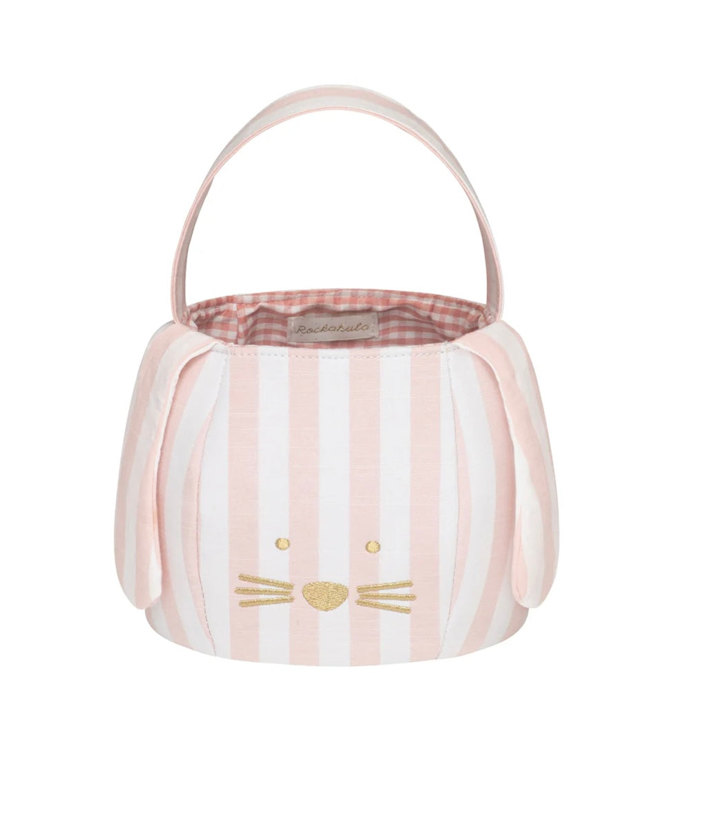 STRIPY BUNNY BUCKET BAG