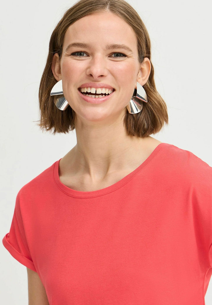 PAMILA T-SHIRT POINSETTIA