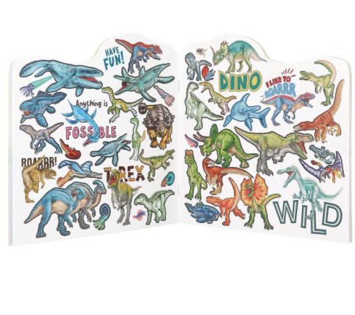 COLOURING BOOK DINO WORLD