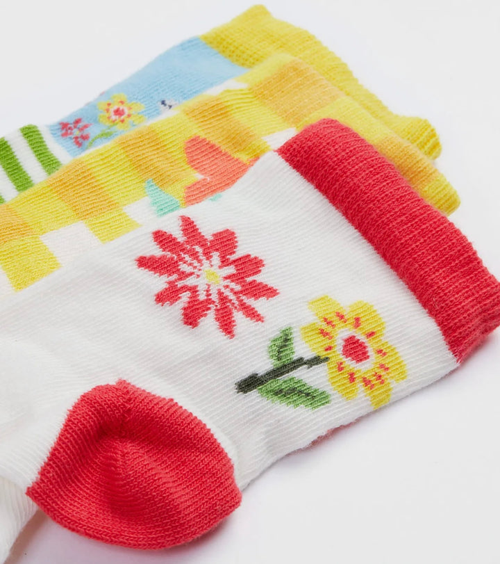 LITTLE SOCKS 3 PACK EASTER MULTI