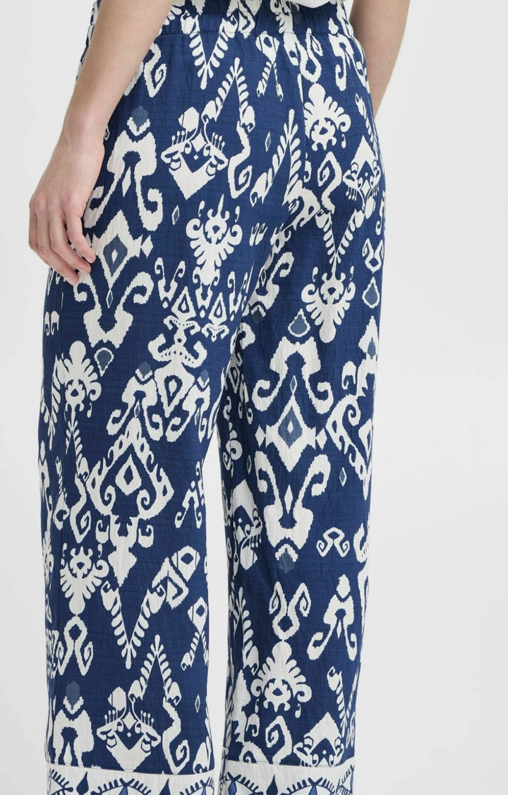 JASMINA TROUSERS MEDIEVAL BLUE ETH MIX