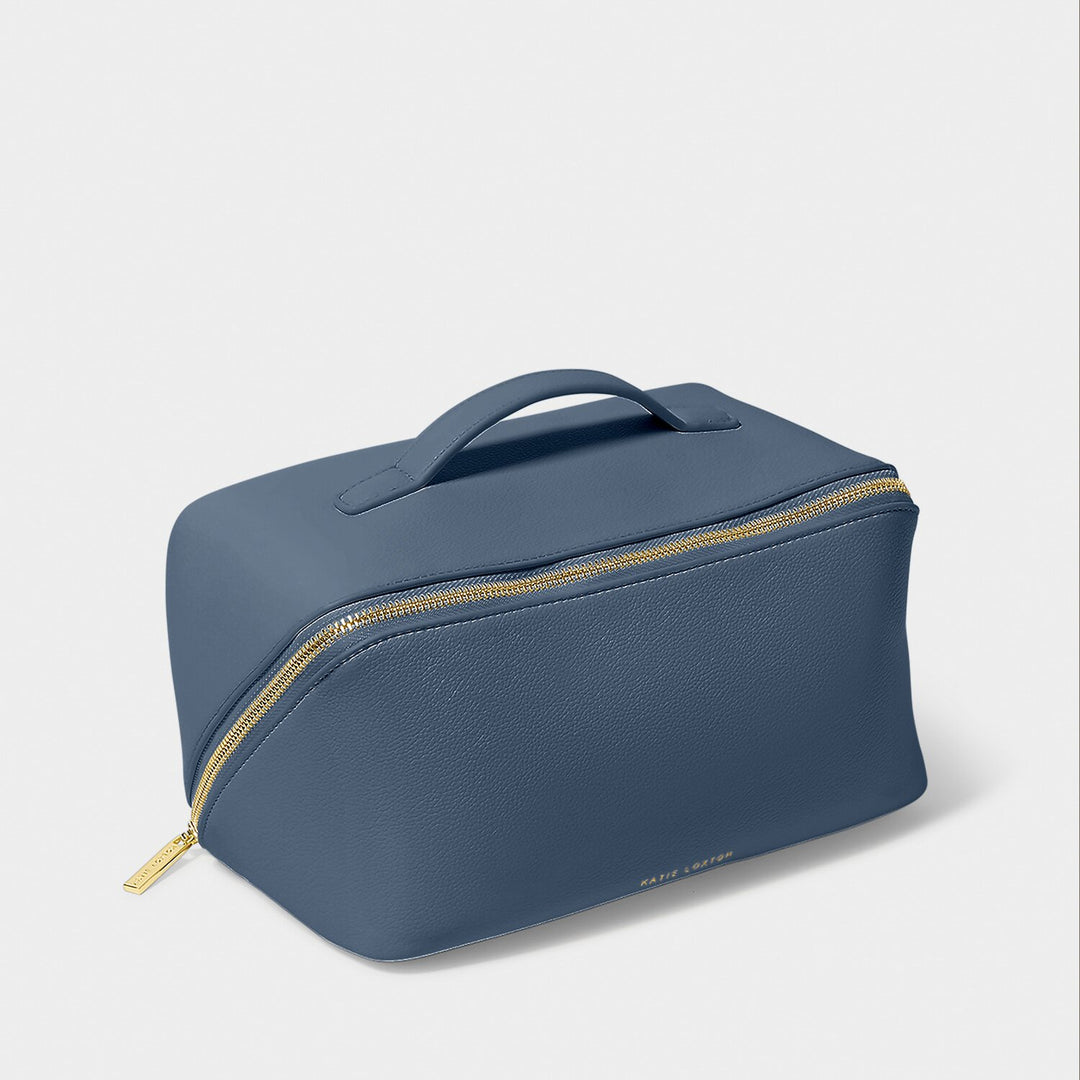 LARGE MAKE UP WASH BAG NAVY