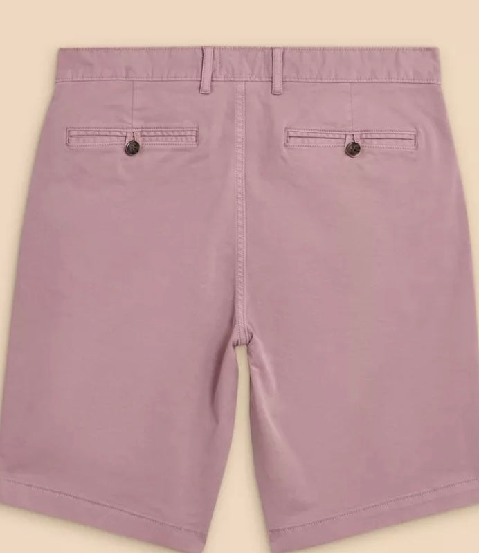 DUSTY PINK SUTTON ORGANIC CHINO SHORT