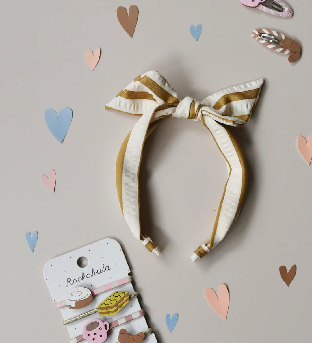 STRIPY TIE HEADBAND