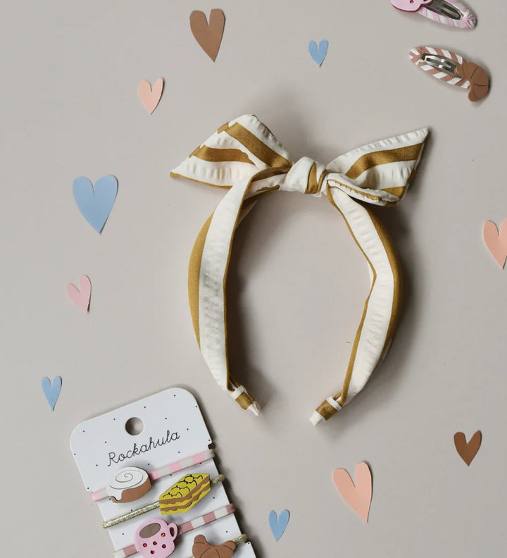 STRIPY TIE HEADBAND