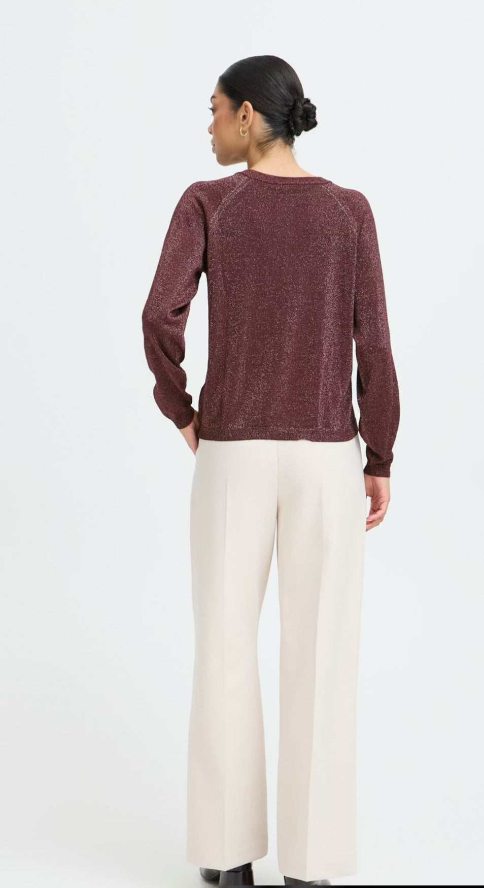 MOBBE LS CARDIGAN FUDGE