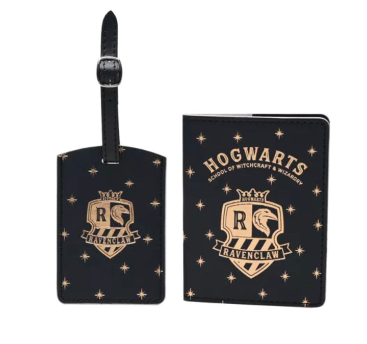 WARNER BROS HARRY POTTER ALUMNI RAVENCLAW PASSPORT HOLDER & LUGGAGE TAG