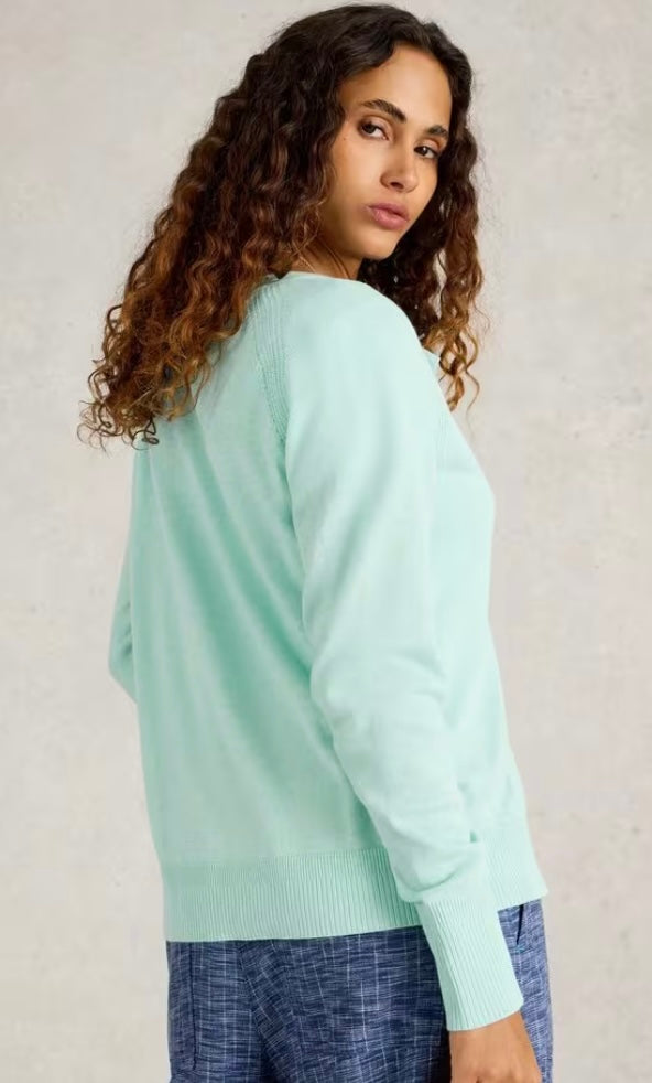 LULU CARDIGAN LIGHT BLUE