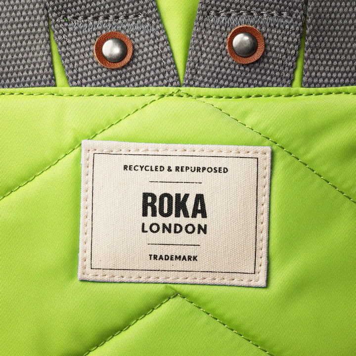 LIME BANTRY B RECYCLED NYLON SMALL BACKPACK
