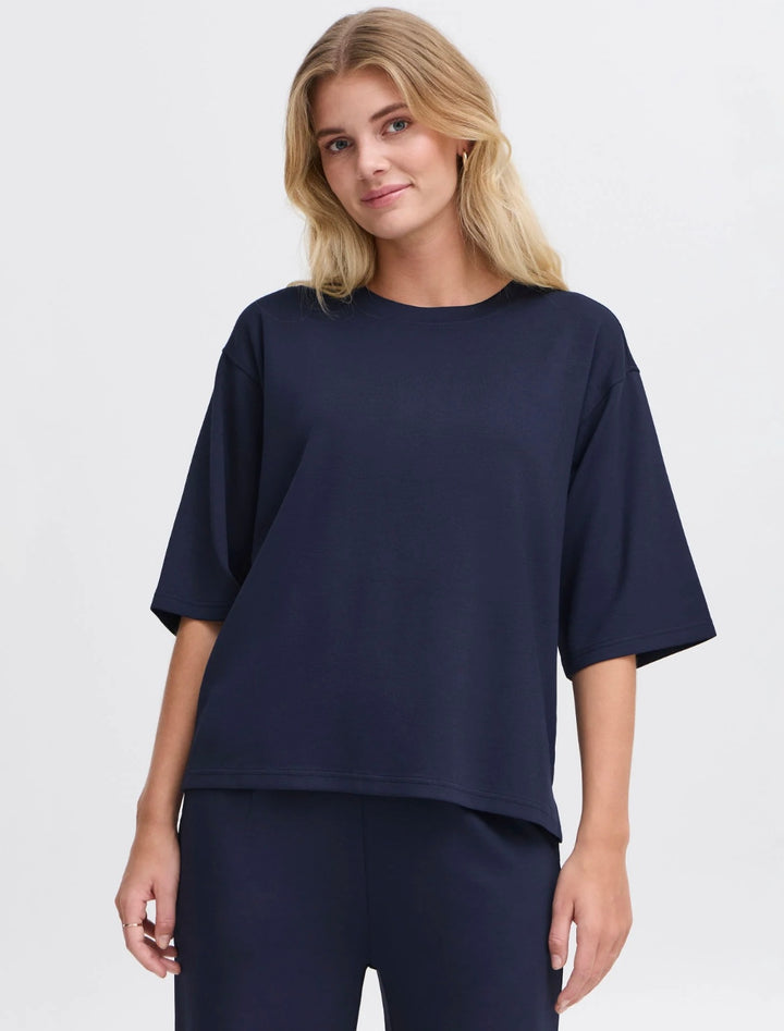 NAVY BLAZER AURORA PU 1 TOP