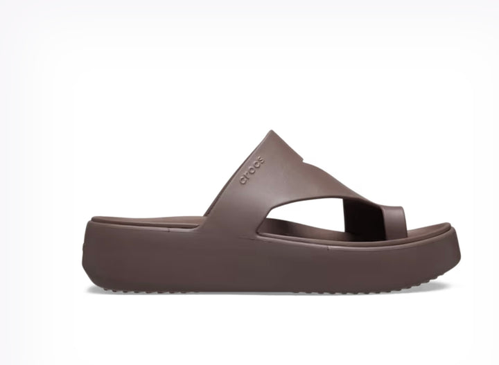 GETAWAY PLATFORM TOE LOOP TRUFFLE