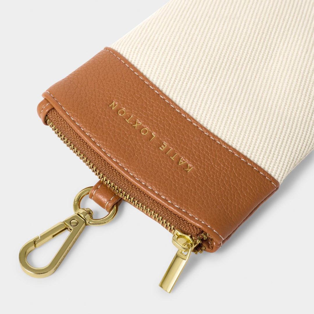 CANVAS CLIP ON SUNGLASSES CASE