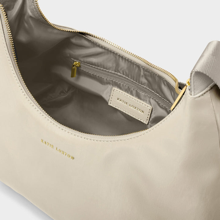 NYLON-LUXE SLING SHOULDER BAG