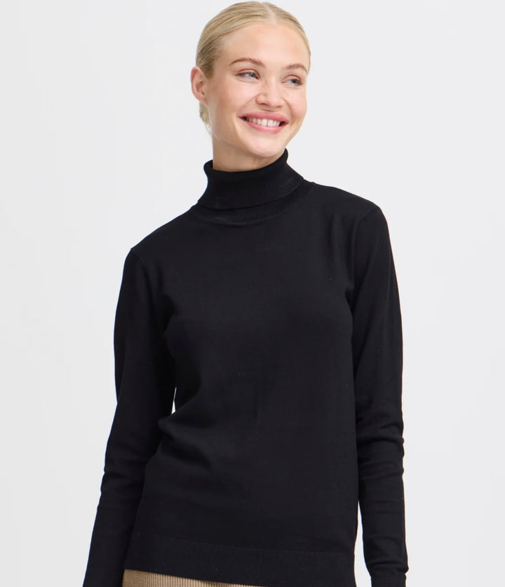 MMORLA ROLLNECK BLACK