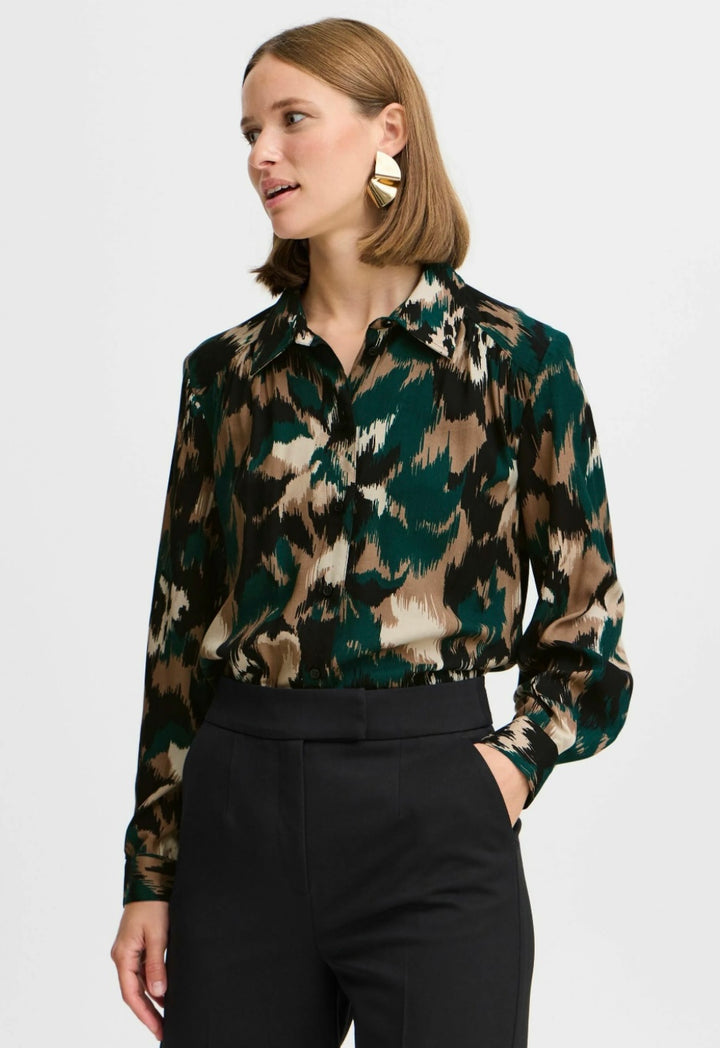 SEA MOSS FLOWER MIX JOSA CUFF SHIRT
