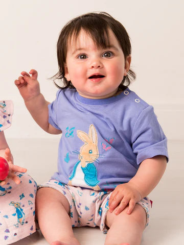 PETER RABBIT LOVE SUMMER TEE & SHORTS SET