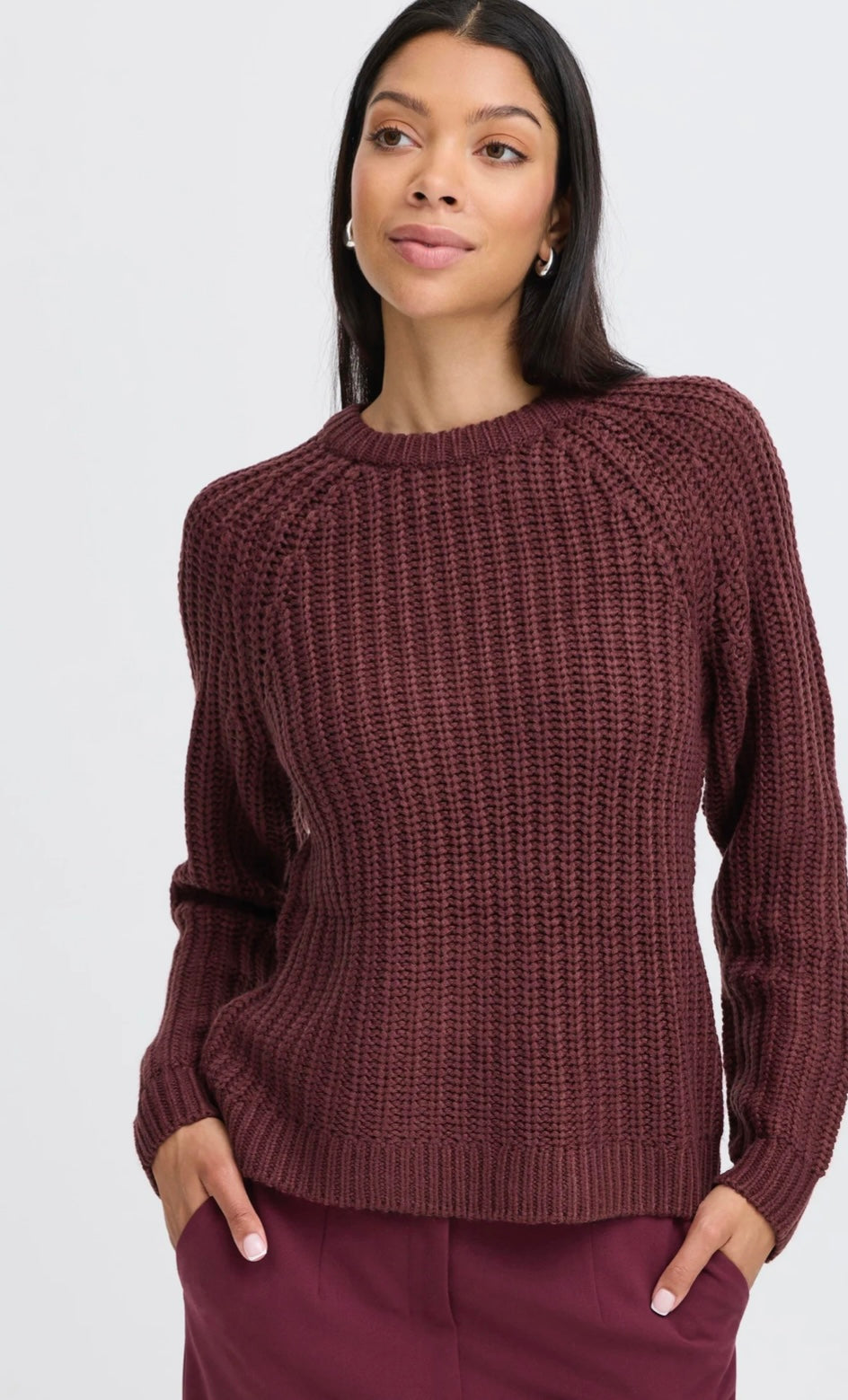 OTINKA ONECK JUMPER PORT ROYALE