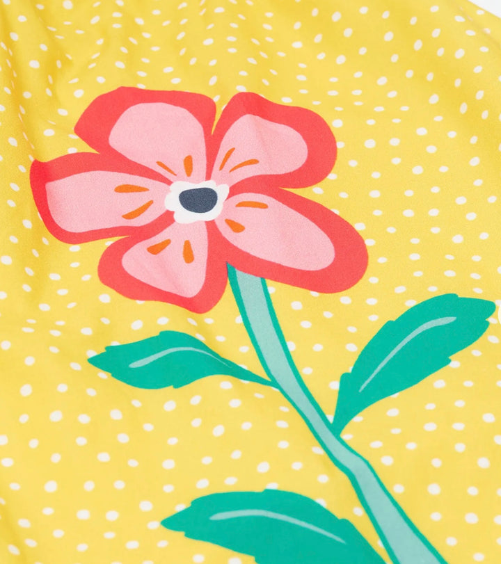 LOWEN DRESS, YELLOW SPOT / FLOWER