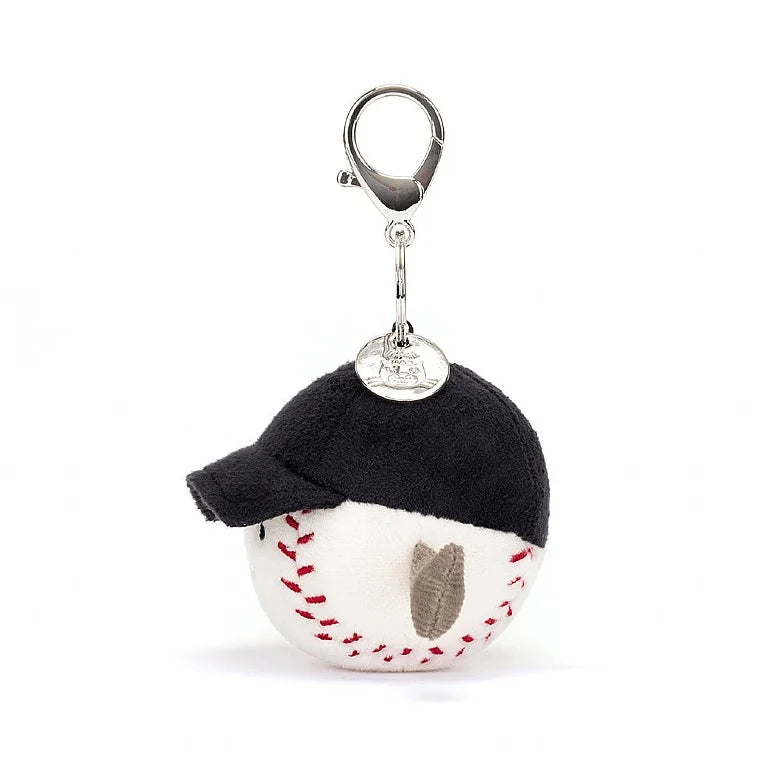 AMUSEABLES SPORTS BASEBALL BAG CHARM