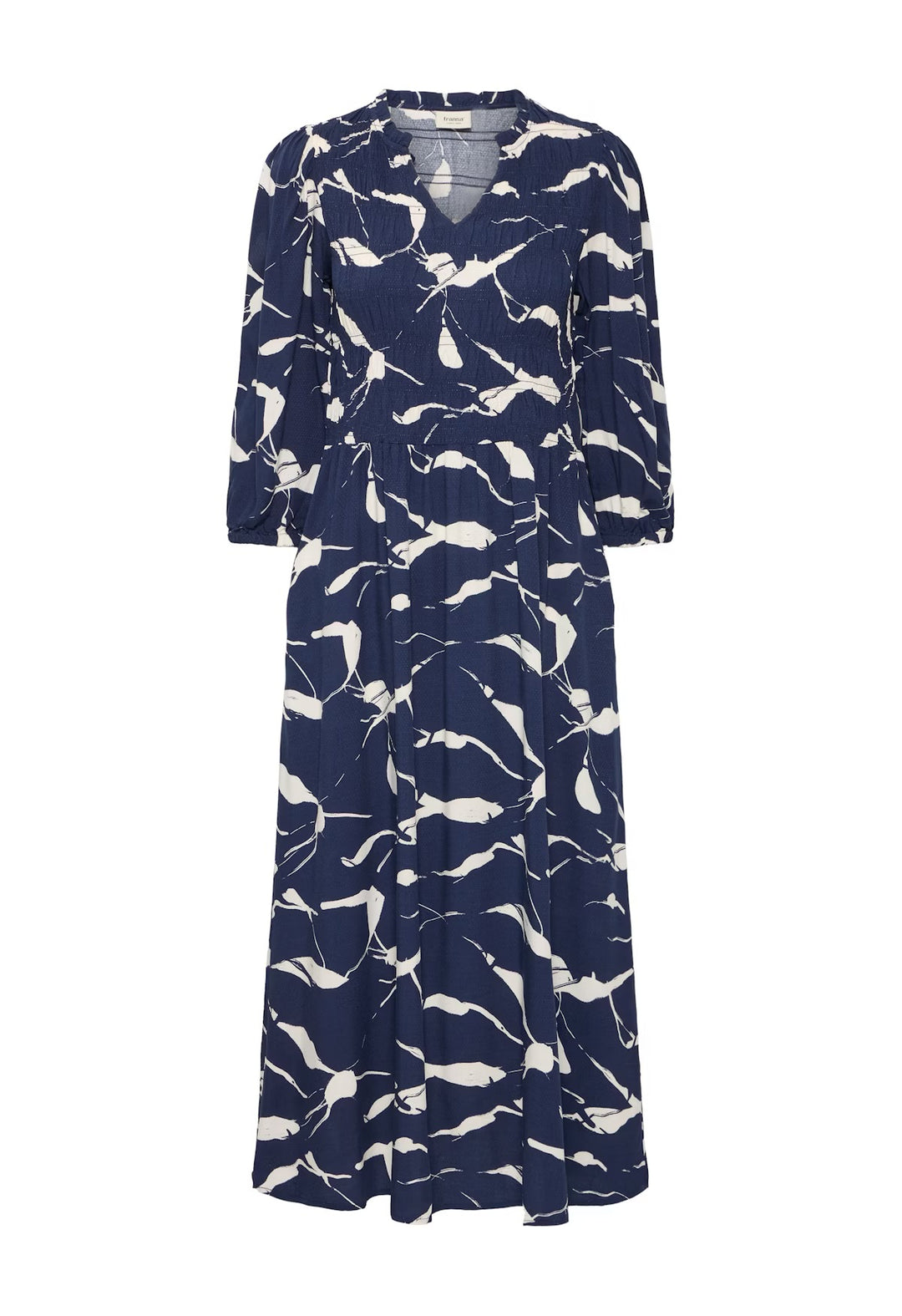 NAVY BLAZER MIX LALU DRESS