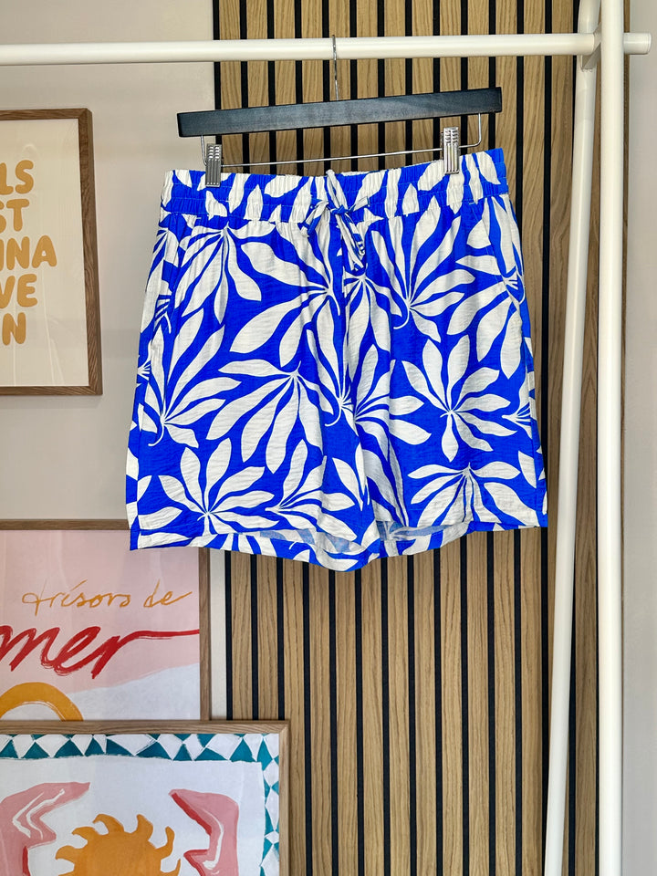 PALACE BLUE PALM ISELA SHORTS